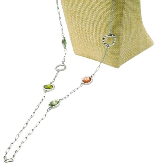 Lia Sophia Pastel GUMDROPS Silver-tone Retired Necklace - Picture 12 of 16